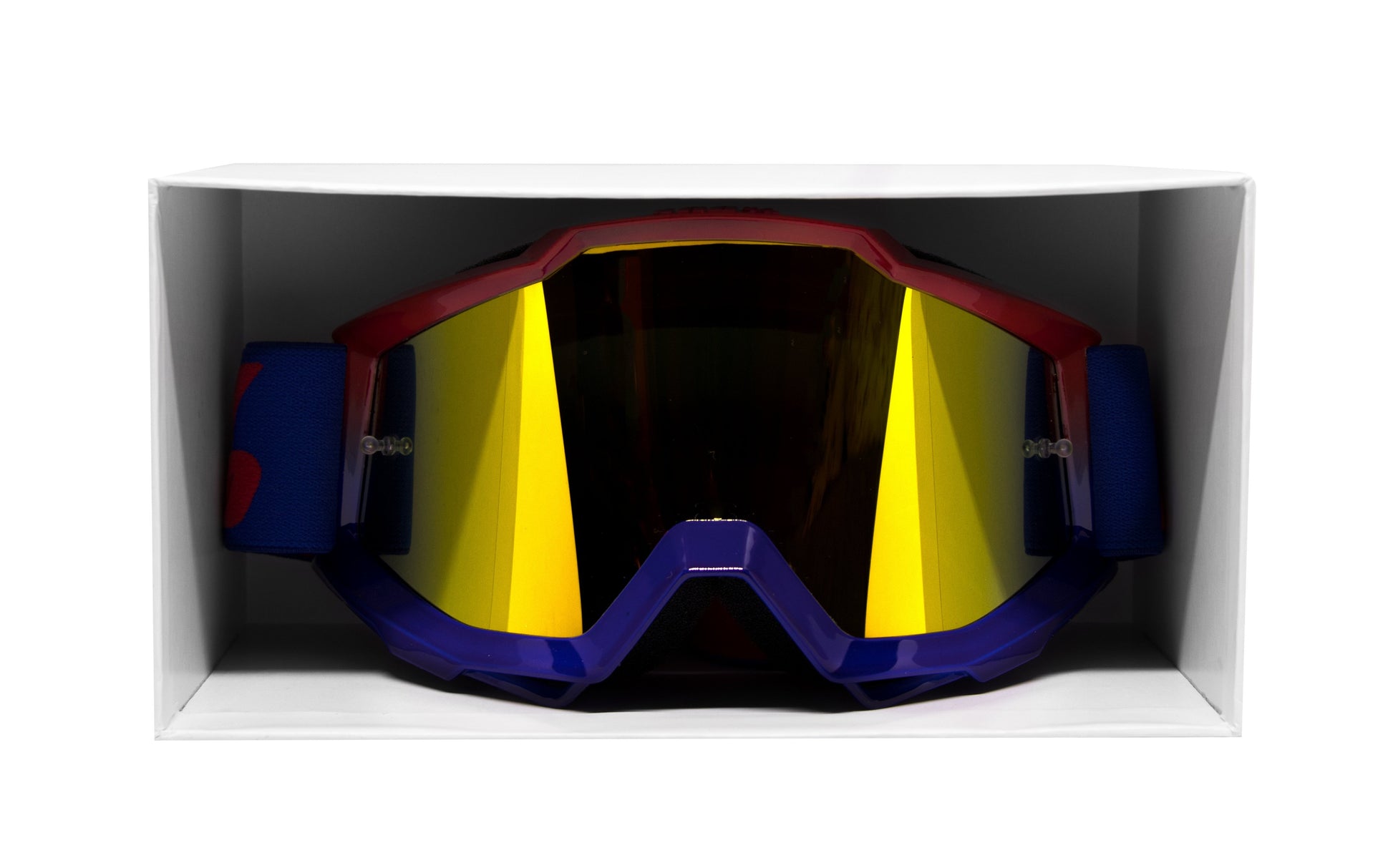 100% RED/BLUE GOGGLES - Thebrapshop