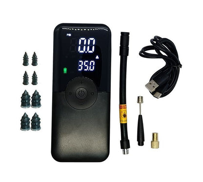 3 IN 1 PUNCTURE REPAIR AND INFLATOR KIT - Thebrapshop