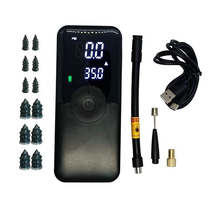 3 IN 1 PUNCTURE REPAIR AND INFLATOR KIT - Thebrapshop