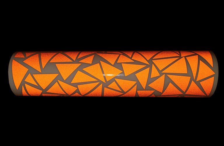 50/50 REFLECTIVE TRIANGLES RIMS STICKERS - Thebrapshop