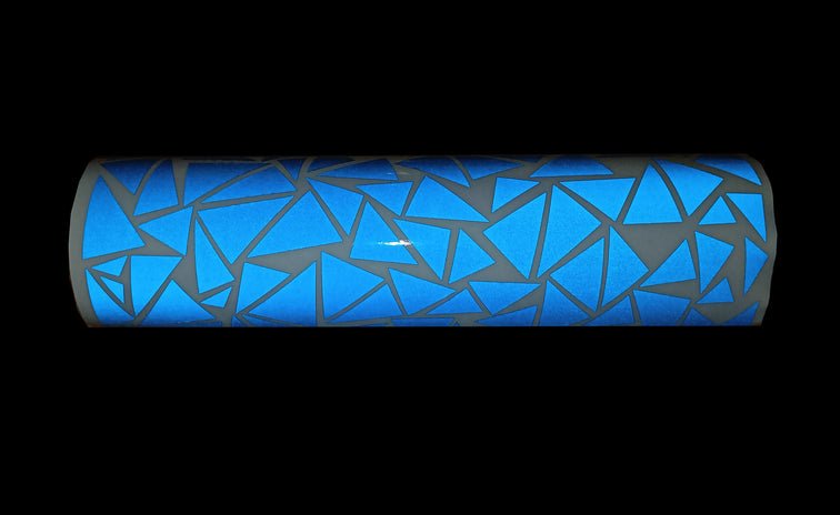 50/50 REFLECTIVE TRIANGLES RIMS STICKERS - Thebrapshop