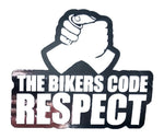 BIKERS CODE STICKERS - Thebrapshop