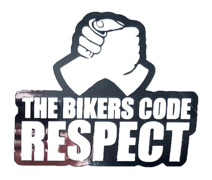 BIKERS CODE STICKERS - Thebrapshop