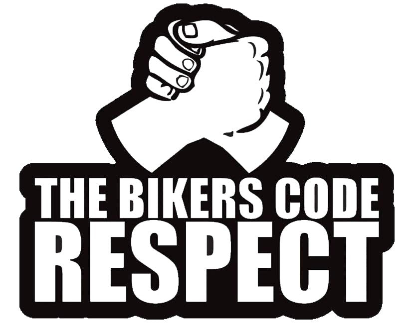 BIKERS CODE STICKERS - Thebrapshop