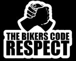 BIKERS CODE STICKERS - Thebrapshop