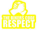 BIKERS CODE STICKERS - Thebrapshop