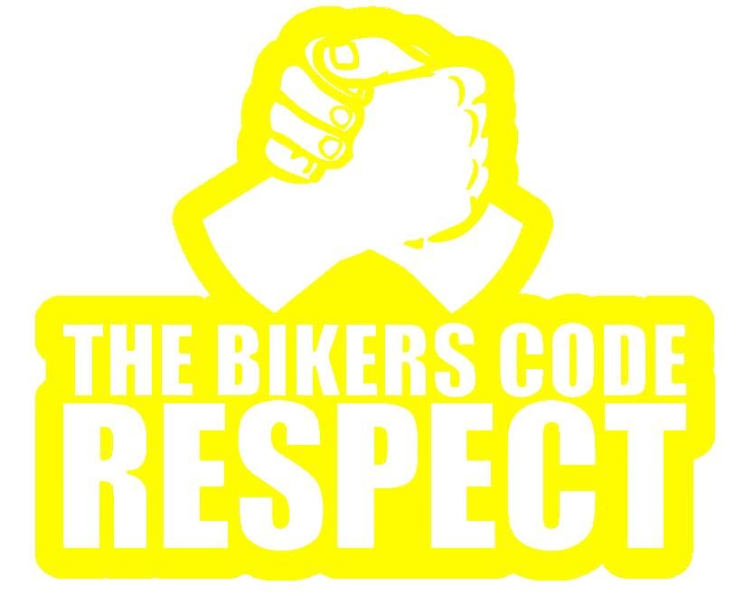 BIKERS CODE STICKERS - Thebrapshop