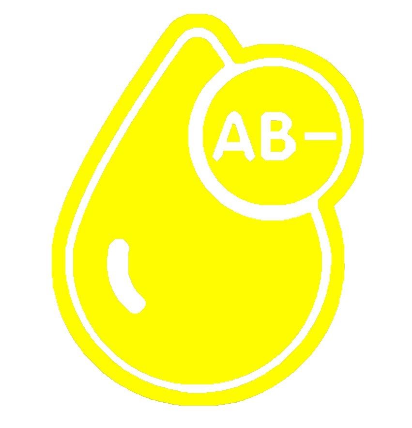 BLOOD GROUPS STICKERS - Thebrapshop