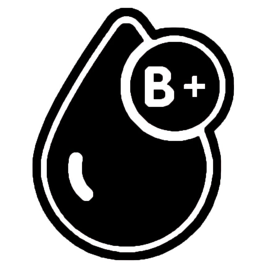 BLOOD GROUPS STICKERS - Thebrapshop