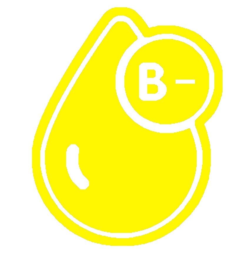 BLOOD GROUPS STICKERS - Thebrapshop