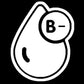 BLOOD GROUPS STICKERS - Thebrapshop