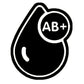 BLOOD GROUPS STICKERS - Thebrapshop