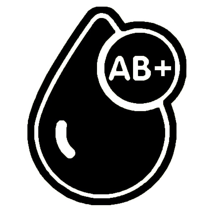 BLOOD GROUPS STICKERS - Thebrapshop