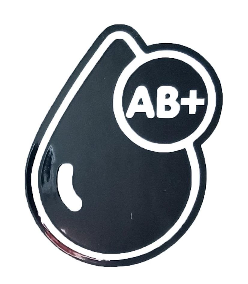 BLOOD GROUPS STICKERS - Thebrapshop