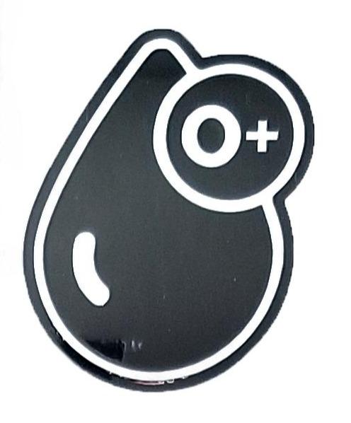 BLOOD GROUPS STICKERS - Thebrapshop
