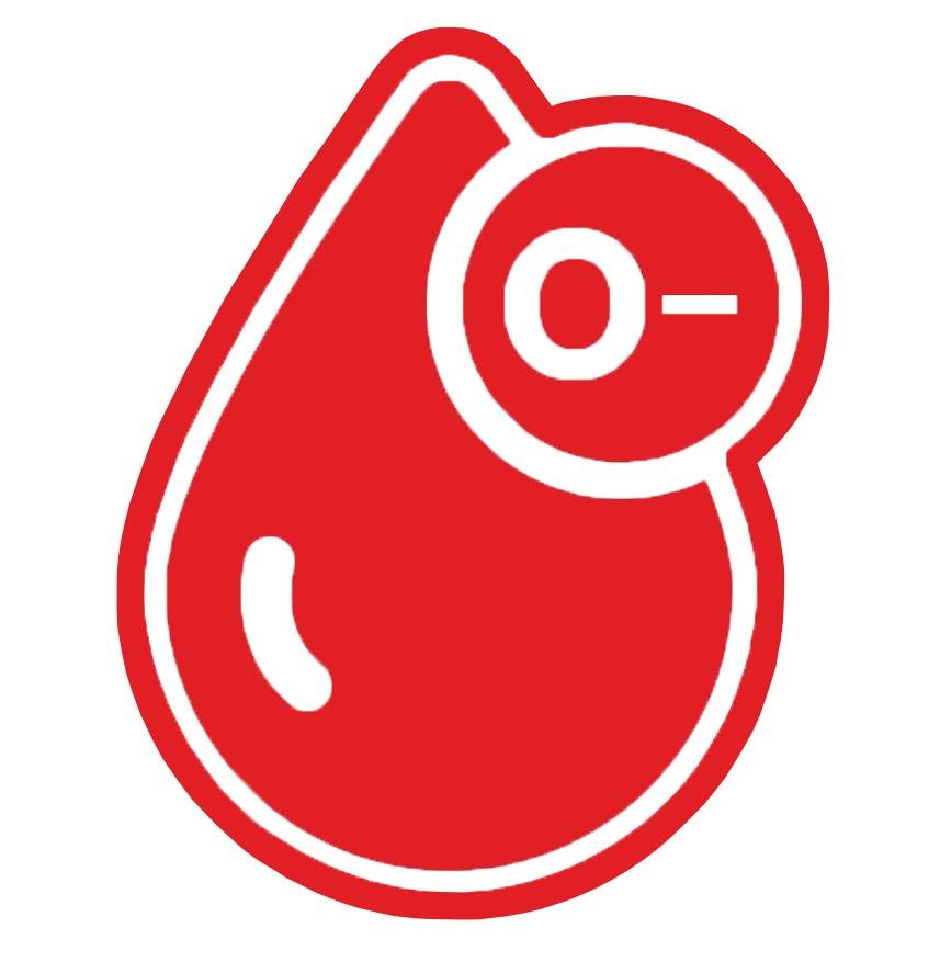 BLOOD GROUPS STICKERS - Thebrapshop