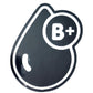 BLOOD GROUPS STICKERS - Thebrapshop