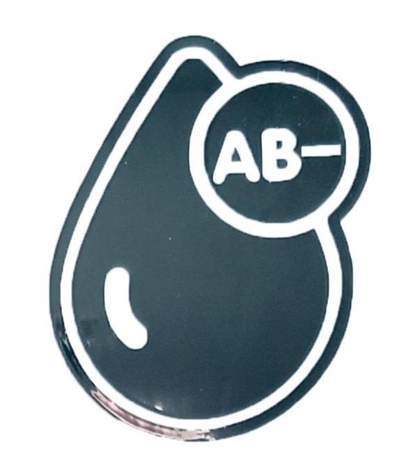 BLOOD GROUPS STICKERS - Thebrapshop