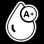 BLOOD GROUPS STICKERS - Thebrapshop