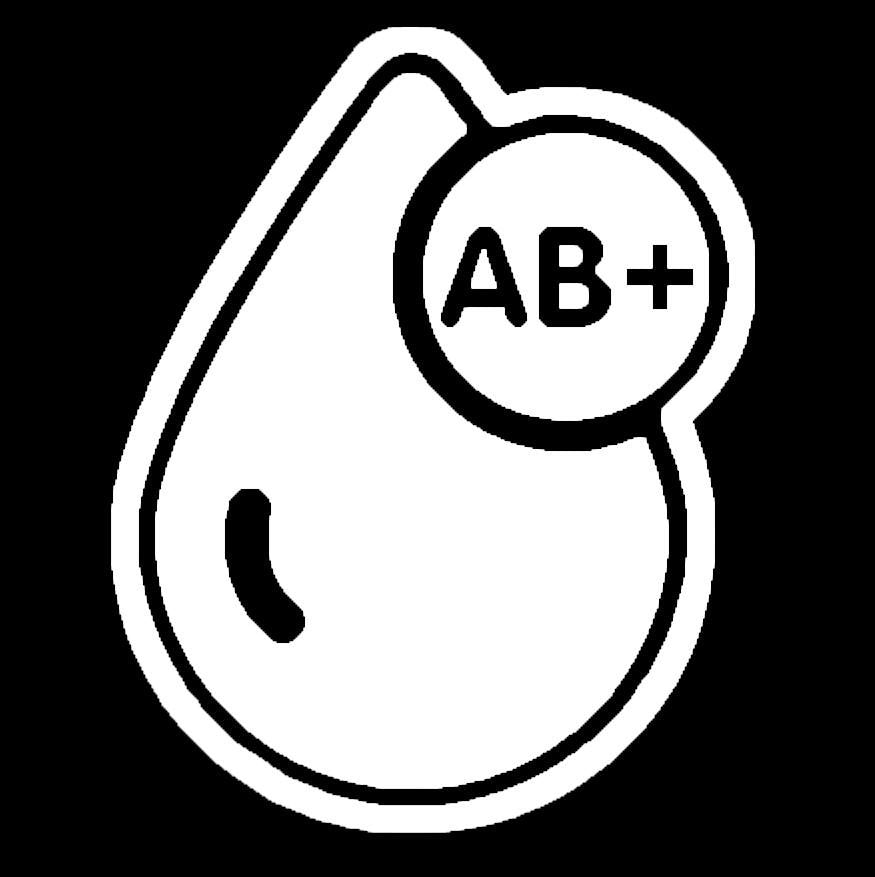 BLOOD GROUPS STICKERS - Thebrapshop