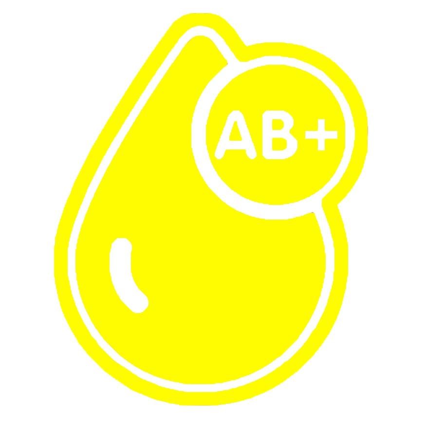 BLOOD GROUPS STICKERS - Thebrapshop