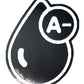 BLOOD GROUPS STICKERS - Thebrapshop