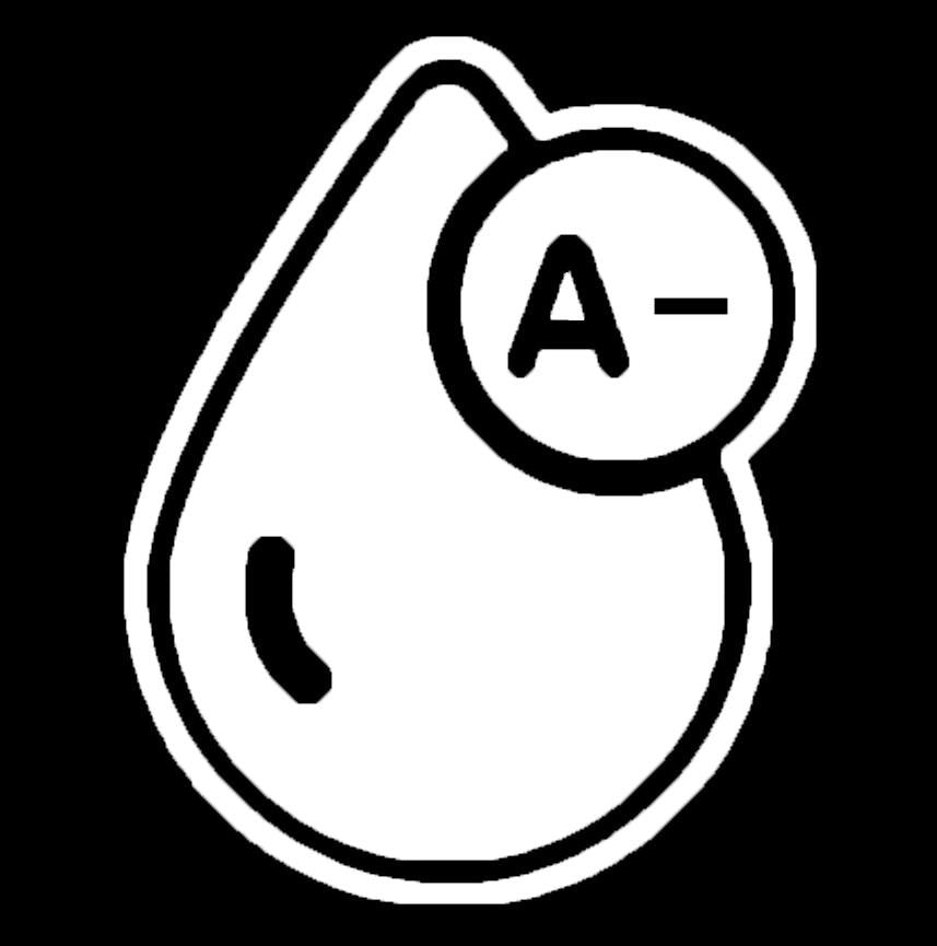 BLOOD GROUPS STICKERS - Thebrapshop