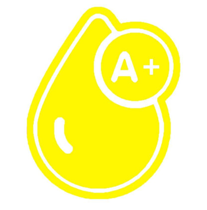 BLOOD GROUPS STICKERS - Thebrapshop