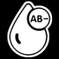 BLOOD GROUPS STICKERS - Thebrapshop