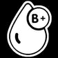 BLOOD GROUPS STICKERS - Thebrapshop