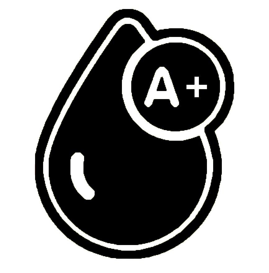 BLOOD GROUPS STICKERS - Thebrapshop