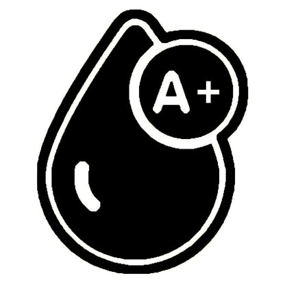BLOOD GROUPS STICKERS - Thebrapshop