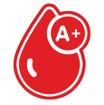BLOOD GROUPS STICKERS - Thebrapshop