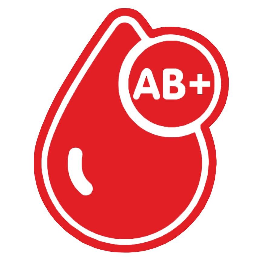 BLOOD GROUPS STICKERS - Thebrapshop