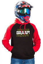 BRAAP! - BLACK FIRE HOODIES - Thebrapshop