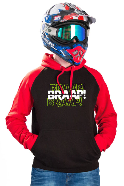 BRAAP! - BLACK FIRE HOODIES - Thebrapshop