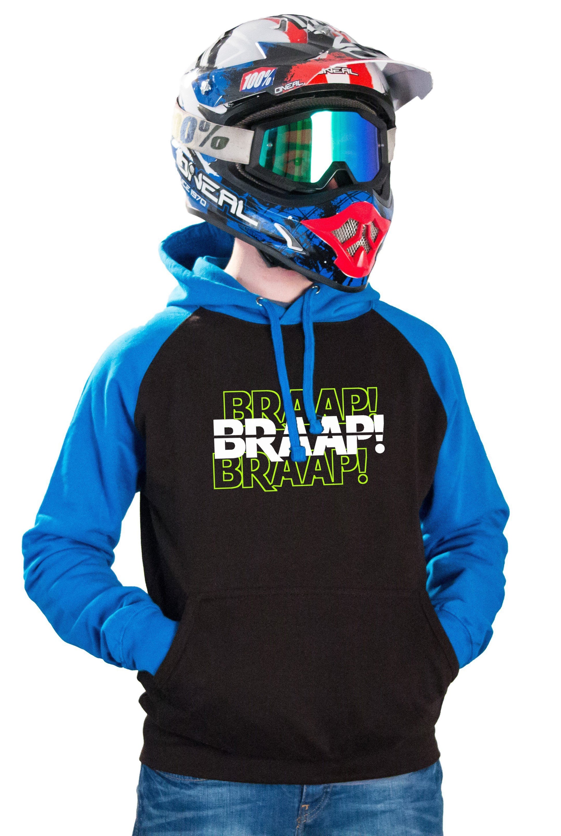 BRAAP! - BLUE SAPPHIRE HOODIES - Thebrapshop