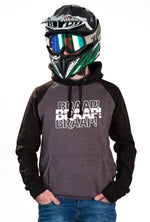 BRAAP! - CHARCOAL HOODIES - Thebrapshop