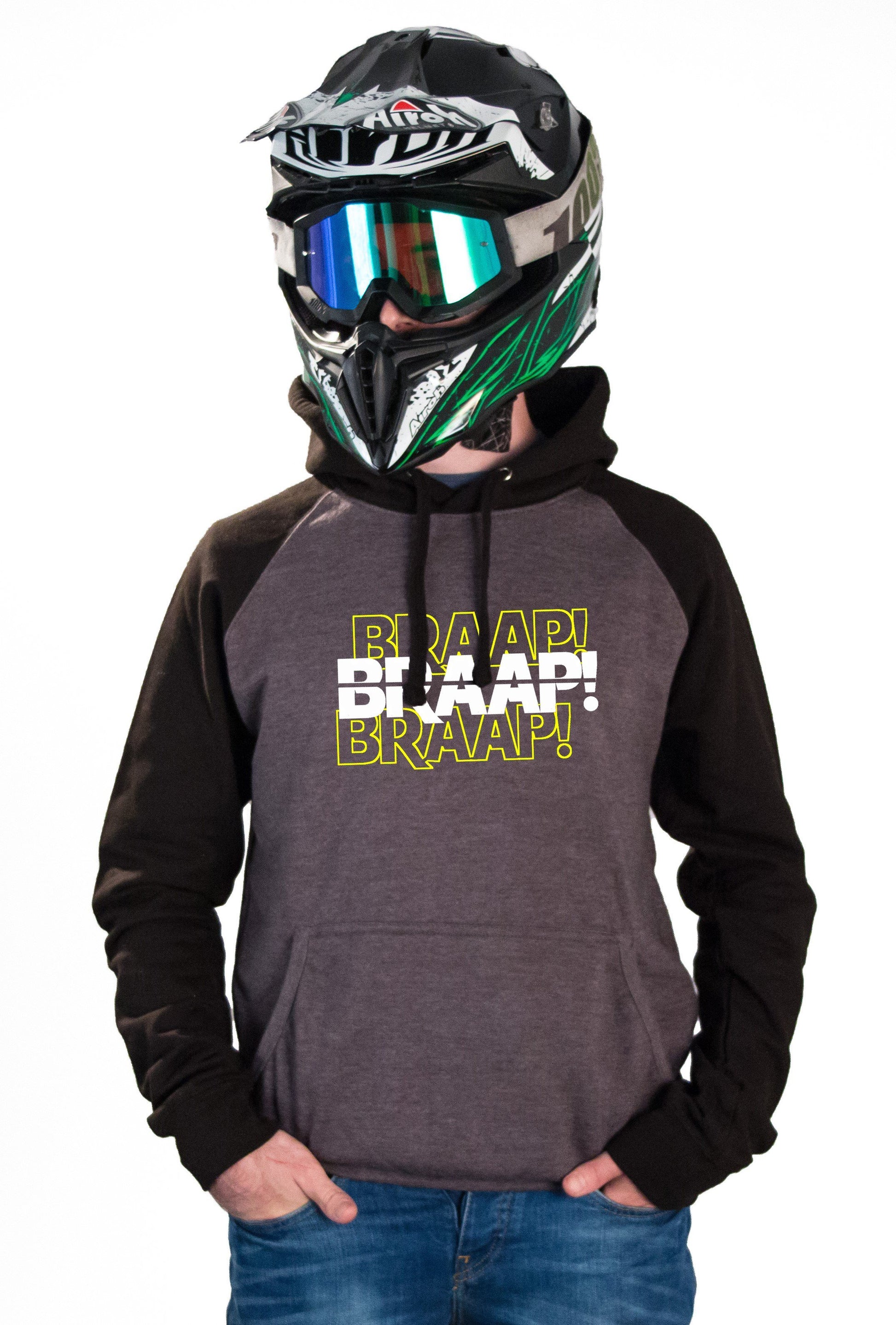 BRAAP! - CHARCOAL HOODIES - Thebrapshop