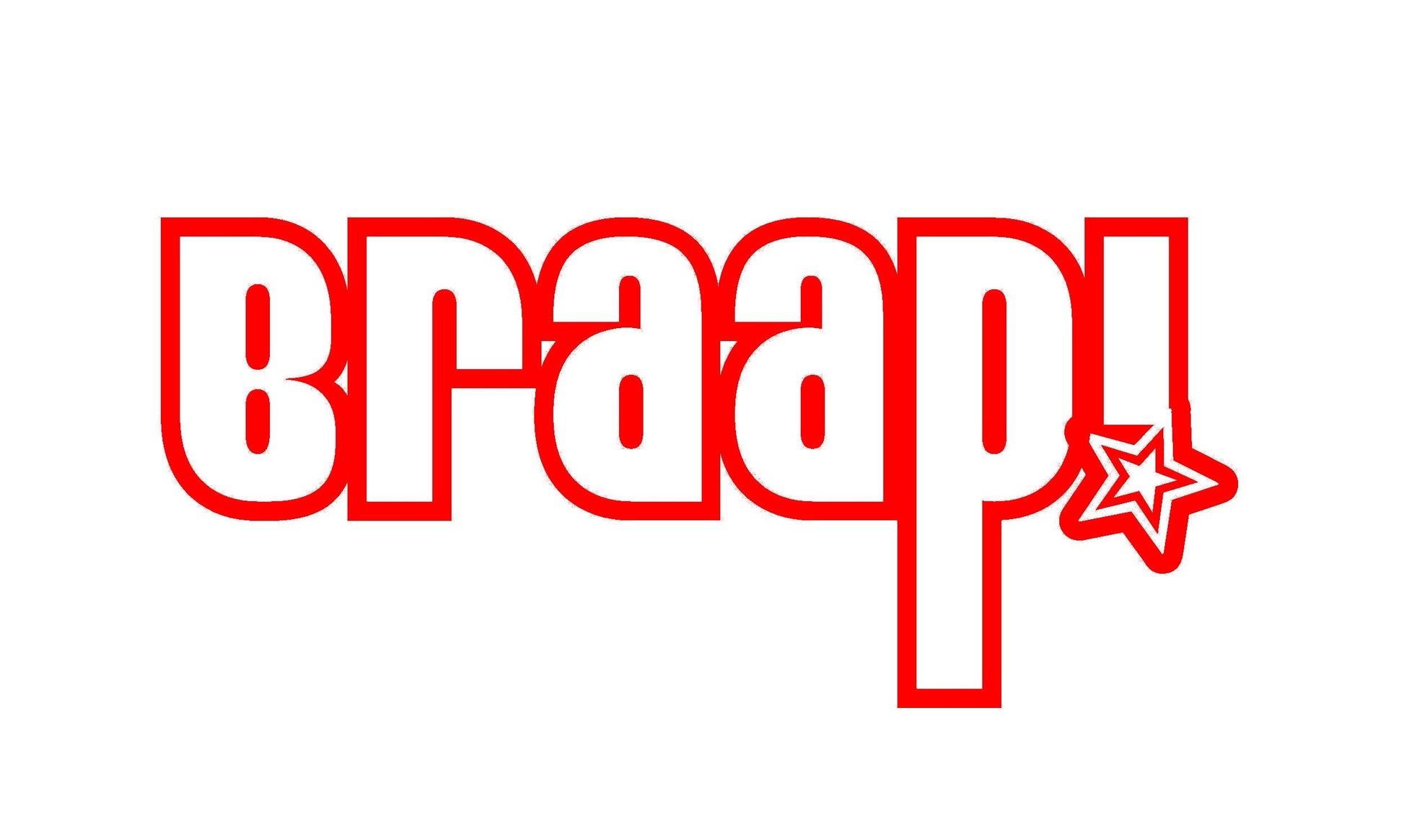 BRAAP! STICKERS - Thebrapshop