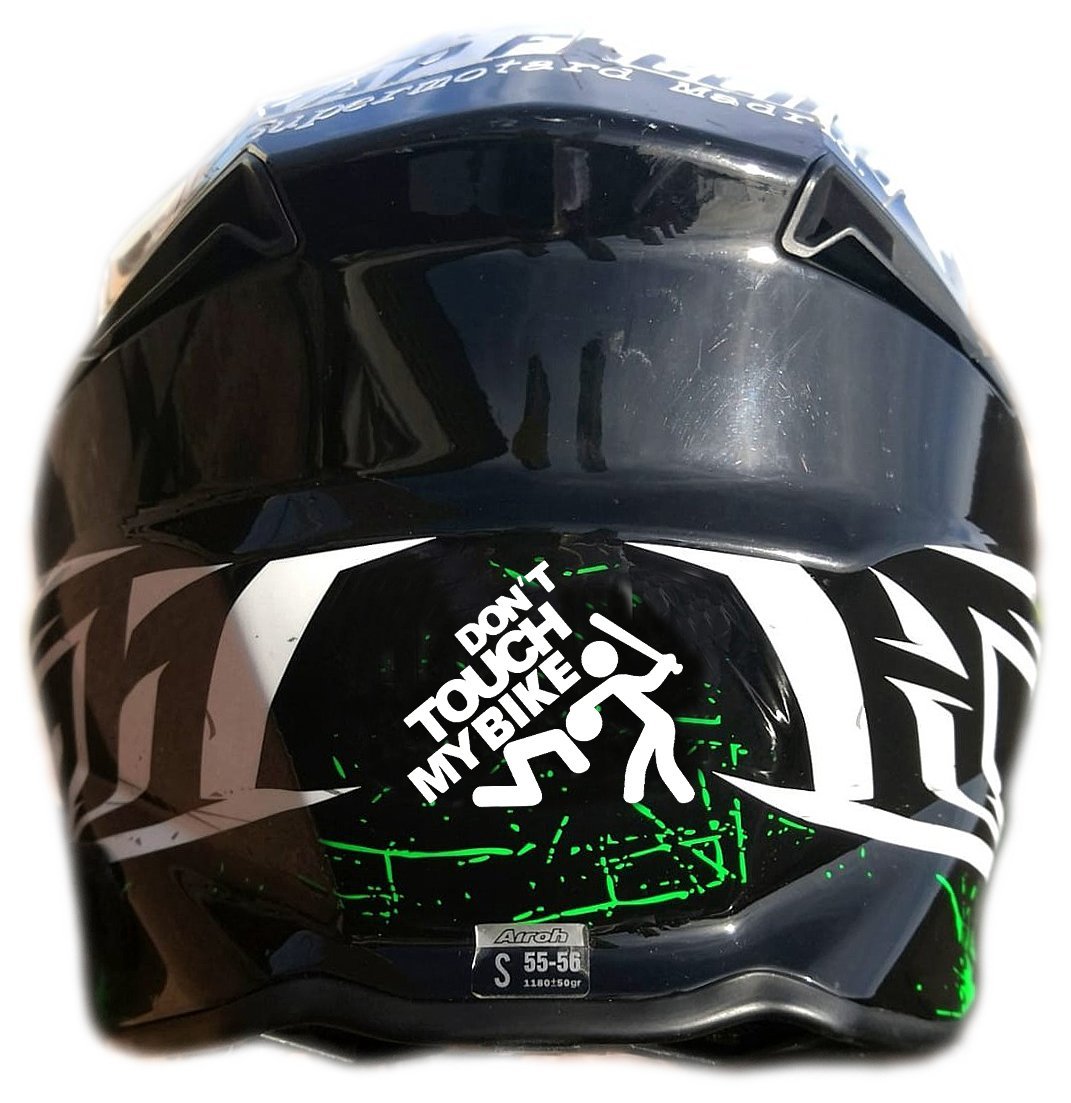 DON'T TOUCH MY BIKE STICKERS - Thebrapshop