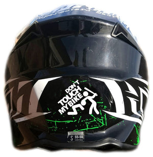 DON'T TOUCH MY BIKE STICKERS - Thebrapshop