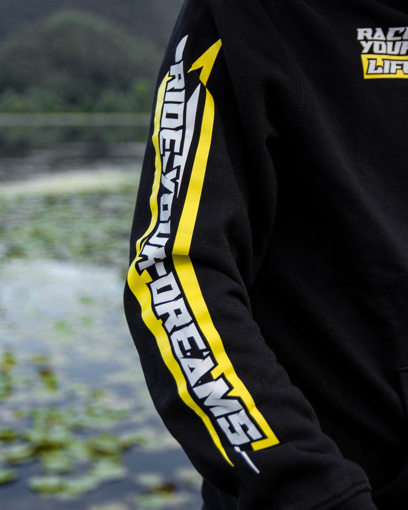 RACE YOUR LIFE HOODIES – Thebrapshop