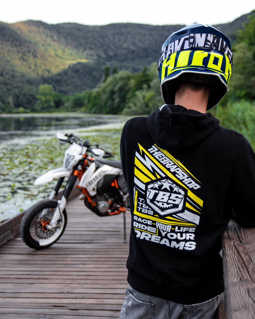RACE YOUR LIFE HOODIES – Thebrapshop