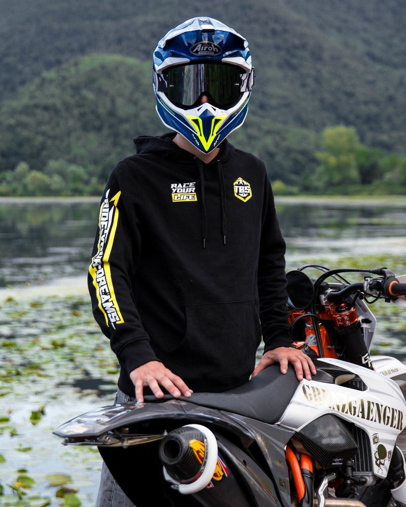 RACE YOUR LIFE HOODIES – Thebrapshop