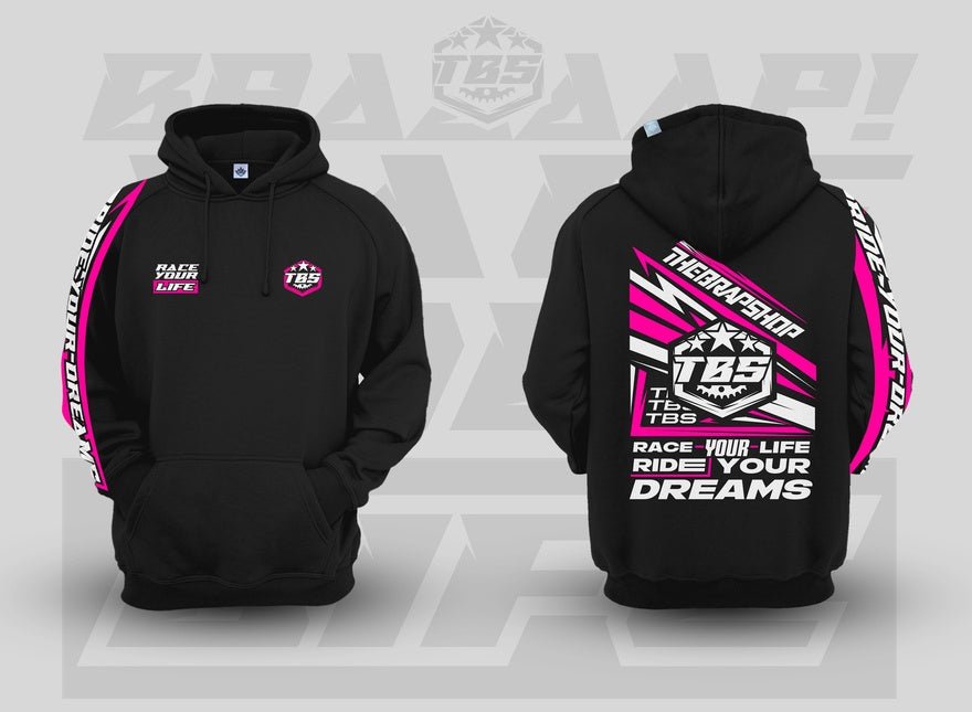 RACE YOUR LIFE HOODIES – Thebrapshop