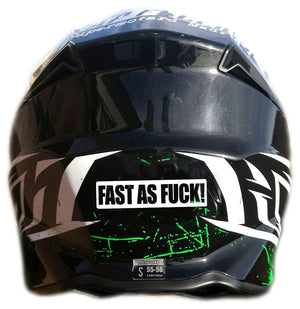 FAST AS FUCK STICKERS - Thebrapshop