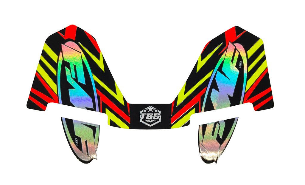 FMF HOLO/NEON STICKERS - Thebrapshop
