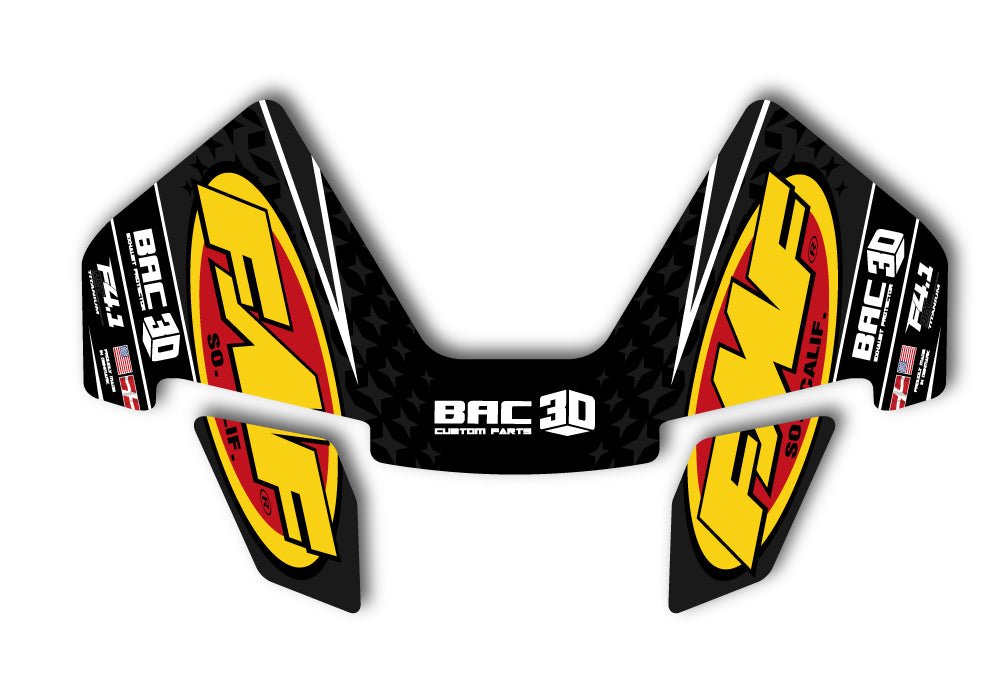 FMF HOLO/NEON STICKERS - Thebrapshop