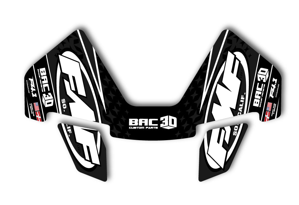 FMF HOLO/NEON STICKERS - Thebrapshop